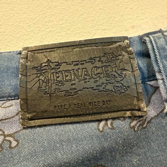 Bored Teenager Frog Pants - Size 38 - Picture 7 of 7